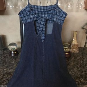 Denim dress